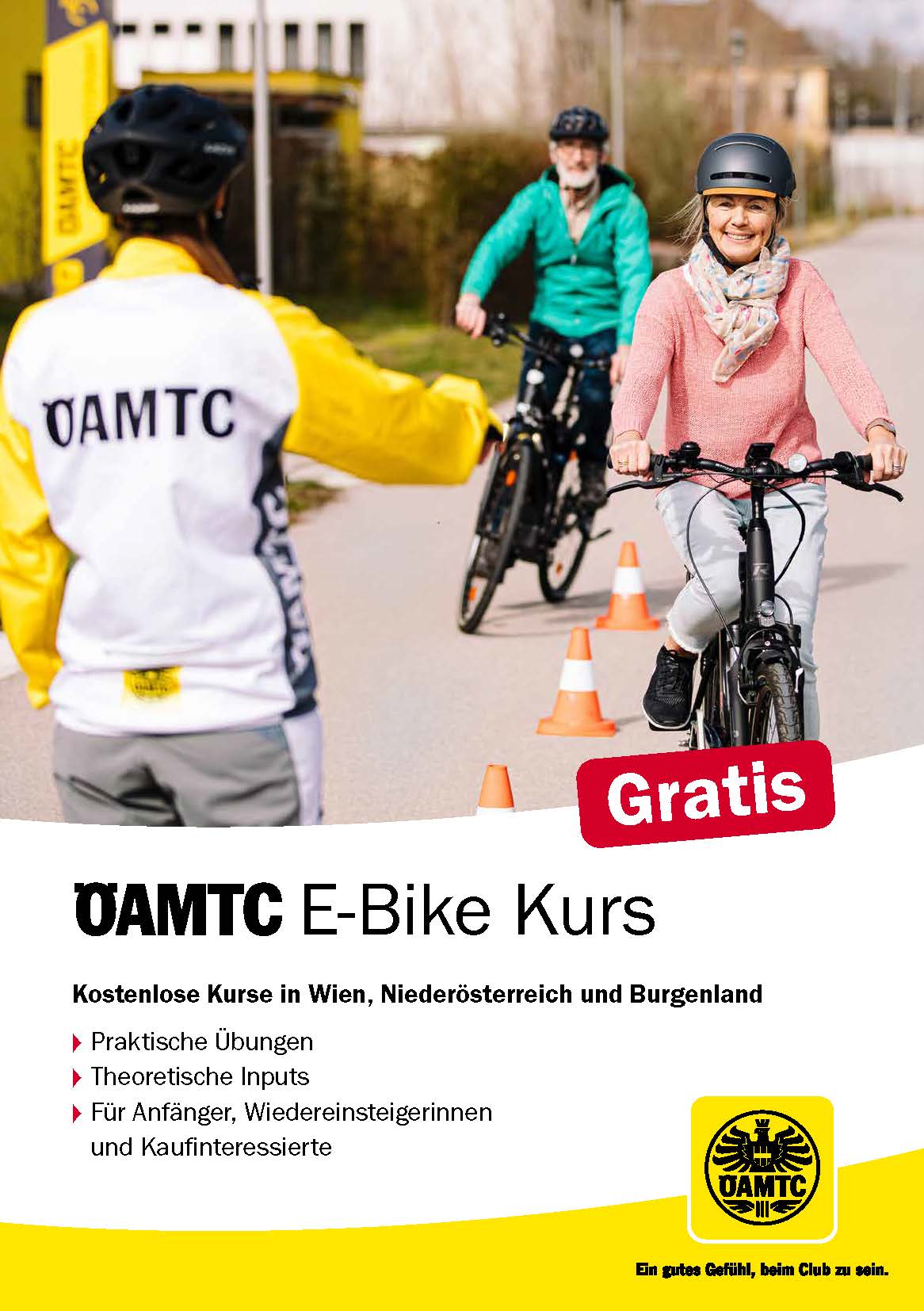 ÖAMTC E Bike Kurs Flyer low Seite 1