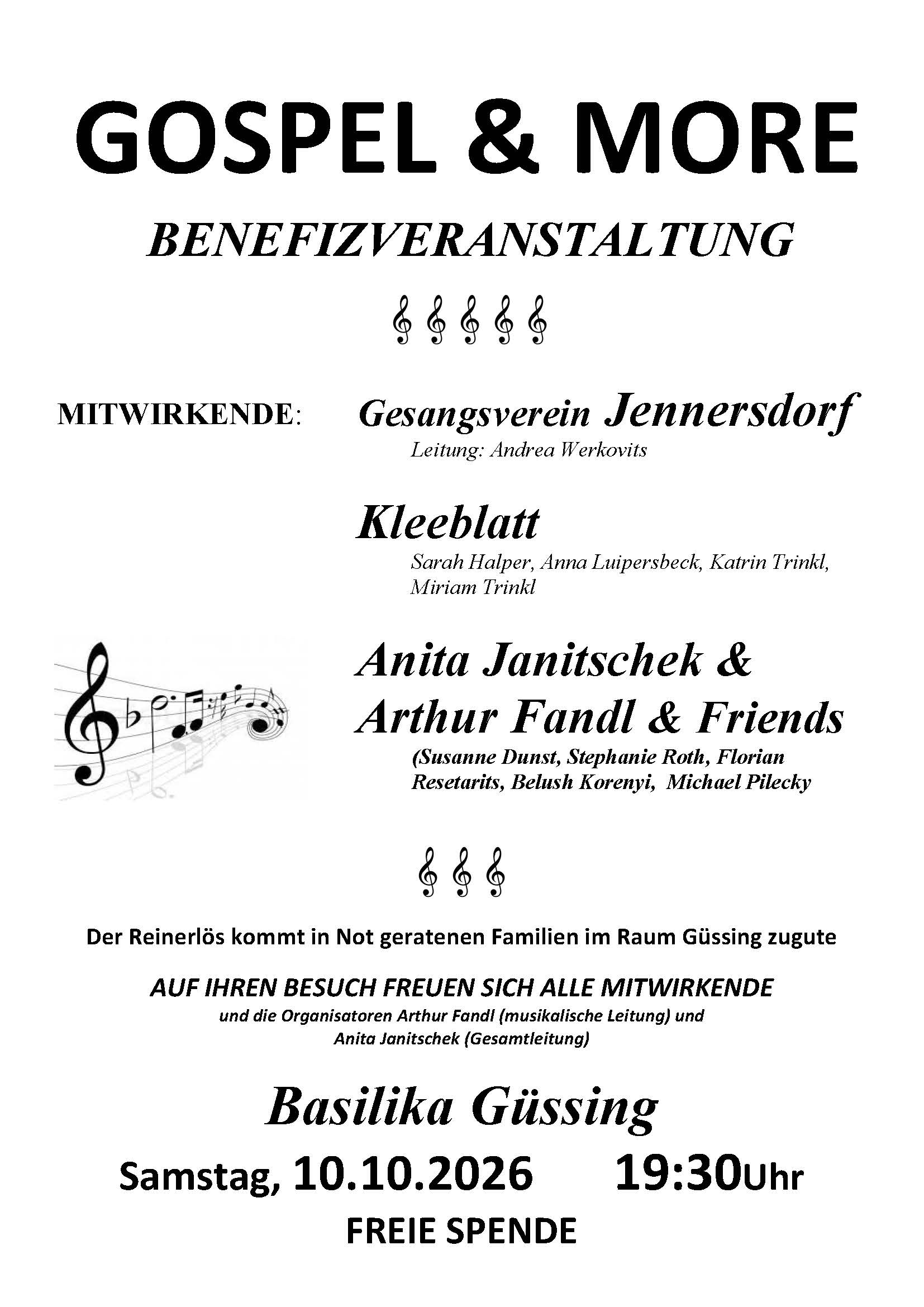 Plakat GospelMore 2026